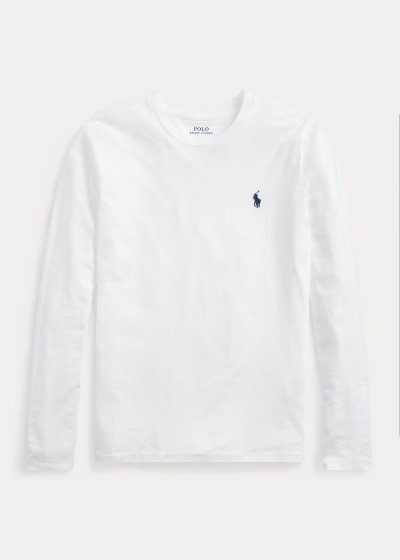 Women's Polo Ralph Lauren Jersey Long Sleeve Shirts | 582613VZB